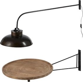 Nástenný otáčací stolík BAR - Ø 55 * 80cm