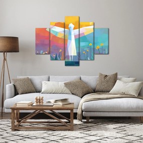 Obraz - Strážca kvetov (150x105 cm)