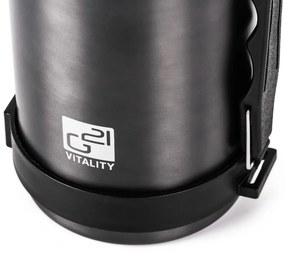 Termofľaša G21 na pitie, 1000 ml, šedá s rukoväťou 60022405
