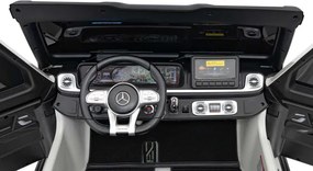 Elektrické autíčko Mercedes Benz G63 AMG XXL biele