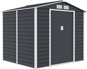 Záhradný domček G21 GAH 407 - 213 x 191 cm, antracitový