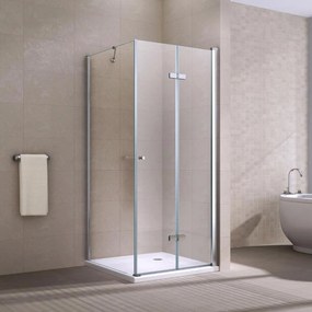 Cordoba Duo Sprchový kút 90x90, 195cm, 6mm