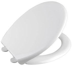 Aqualine - Záchodová doska SOFIA SoftClose biela