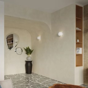 Sollux SL.1026 - Nástenné svietidlo GLOBE 1xE27/60W/230V lesklá biela