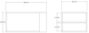 Konferenčný stolík Fabrizia (antracit). Vlastná spoľahlivá doprava až k Vám domov. 1089326