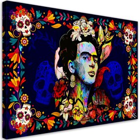 Gario Obraz na plátne Los Muertos Frida Kahlo Rozmery: 60 x 40 cm