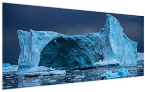 Obraz - Ľadová jaskyňa (120x50 cm)