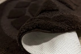 Kúpeľňový koberček Ocean Wenge kruh