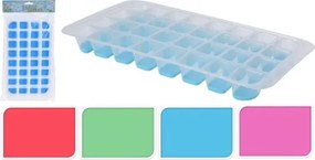 Forma na ľad 32 kociek, mix farieb%