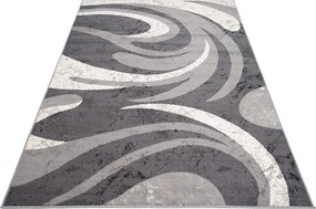 TA Koberec 2641A DARK GRAY CHEAP PP CRM Sivý Obdĺžnikový Rozmer: 80x150 cm