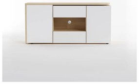 Pracovný stôl s doskou v dubovom dekore 48x159 cm Tango – TemaHome