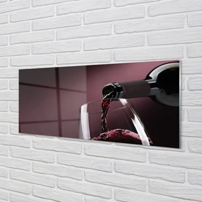Obraz plexi Maroon biele víno 120x60 cm