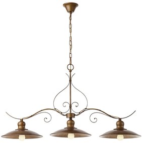 INCANTI 02-759 - Luster na reťazi LENA 3xE27/42W/230V