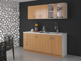 Horný kuchynský regál Sylrona 30 G 60 ZAK (biela). Vlastná spoľahlivá doprava až k Vám domov. 1032997