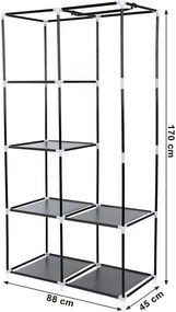 Šatníková skriňa RYG84H