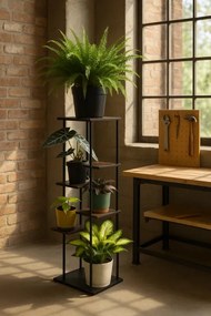 Stojan na kvety MONDO čierny