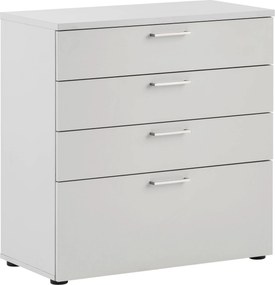 XXXLutz KOMODA, svetlosivá, 80,2/84,2/41 cm MID.YOU - Komody - 000895001413