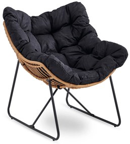 PROXIMA.store - Relax­­ačné kreslo FIN FARBA: sivá