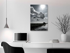 Artgeist Obraz - Hot Clouds (1 Part) Vertical Veľkosť: 40x60, Verzia: Na talianskom plátne