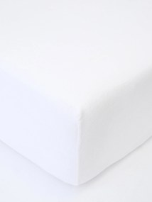 Froté plachta 180 × 200 cm - biela