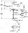 Grohe Eurosmart Cosmopolitan - Páková umývadlová batéria, chróm 23325000