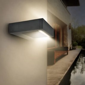 Brilagi - LED Vonkajšie svietidlo RAGUSA LED/7W/230V 3000/4000/6000K antracit IP54