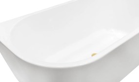 Besco Akrylátová voľne stojaca vaňa Vica NEW CC/BP 150x80 (160x80, 170x80), bez prepadu BESCO-Typ výpuste: Alcaplast Click-Clack s horným čistením, b…