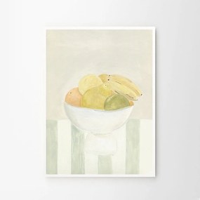 The Poster Club Plagát Still life with Fruit by Isabelle Vandeplassche 50x70 cm