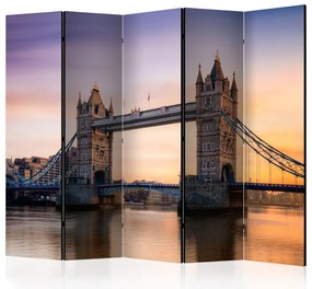 Artgeist Paraván - Bridge at Sunset II [Room Dividers]