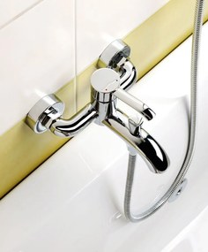 Sapho Sapho, LUKA nástenná sprchová batéria, chrómová, LK11
