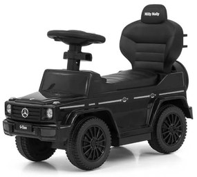 Detské odrážadlo s vodiacou tyčou MERCEDES G350d čierne