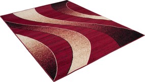 TA Koberec K857A ČERVENÉ LACNÉ PP BLX Rozmer: 60x100 cm