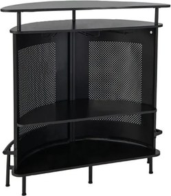 Polkruhový barový pult