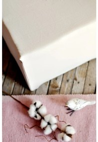 Plachta posteľná prírodná superstretch EMI, Plachta 90 (100)x200