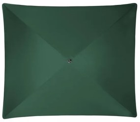 Doppler SUNLINE WATERPROOF 230 x 190 cm – balkónový naklápací slnečník tmavě zelený (kód farby 812), 100 % polyester