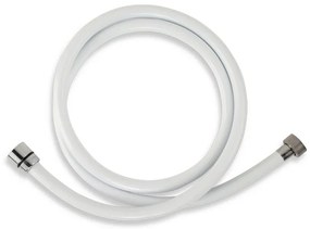 Novaservis - sprchová hadica plastová 150 cm biela, PVC/150,11