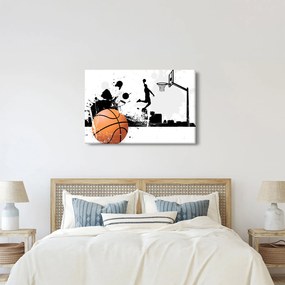 Obraz - Hráč basketbalu (90x60 cm)