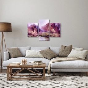 Obraz - Jesenná krajinomaľba (90x60 cm)