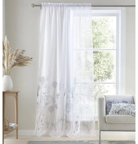 Biela záclona 229x140 cm Meadowsweet Floral - Catherine Lansfield