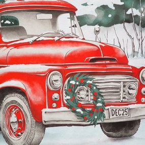 VIANOČNÉ RENFORCÉ OBLIEČKY XMAS 160X200 CM, 2 KS 70X80 CM VZOROVANÉ