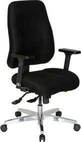 XXXLutz OTOČNÁ STOLIČKA, plochá tkanina, čierna MID.YOU - Online Only kancelárie - 001918069801