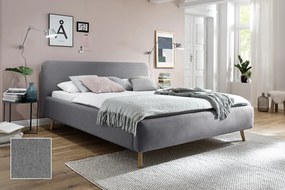 Čalúnená posteľ MATTIS 180x200 šedá