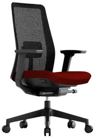 Kancelárska ergonomická stolička OFFICE More K10 — viac farieb Červená