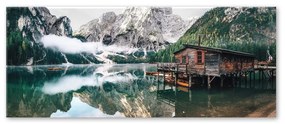 Sklenený obraz Styler Tyrol Lake, 50 x 125 cm