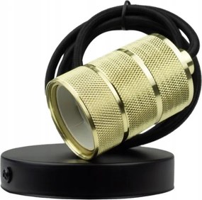 ECOLIGHT Stropné závesné svietidlo LOFT E27 - 2M - zlaté