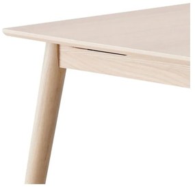 Rozkladací jedálenský stôl s doskou v dubovom dekore v prírodnej farbe 100x210 cm Meza – Hammel Furniture