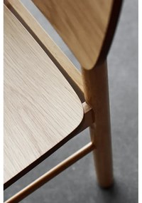 Barová židle Lenny z masivu dub přírodní