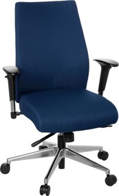 XXXLutz OTOČNÁ STOLIČKA, plochá tkanina, čierna, tmavomodrá MID.YOU - Online Only kancelárie - 001918013902