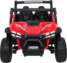 Ramiz Elektrická bugina Gravity pre deti červená + pohon 4x4 + diaľkové ovládanie