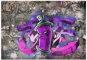 Artgeist Fototapeta - Graffiti spray can Veľkosť: 250x175, Verzia: Premium